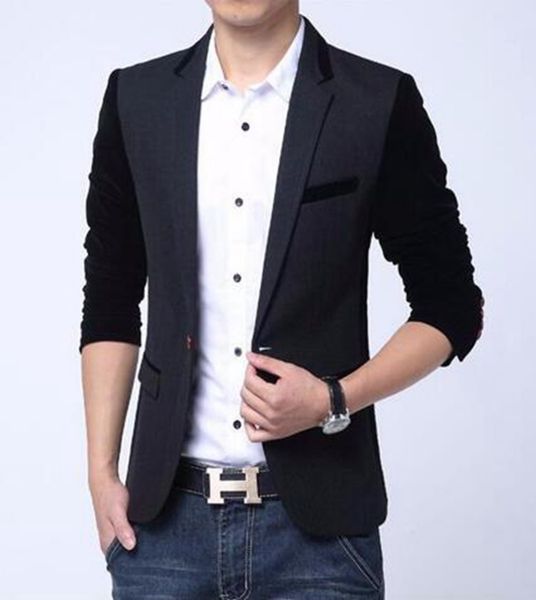 

мужчины в европе и отдых бизнес английский новая мода бутик личности зерна сращивания небольшой пиджак / m-6xl, White;black