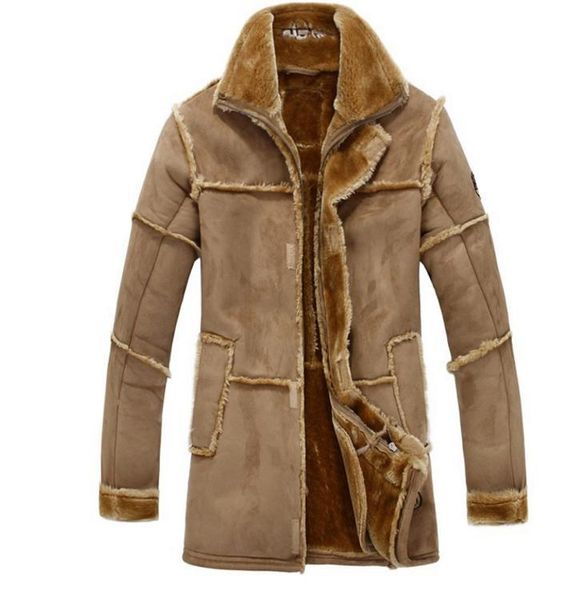 

Кожаные куртки мужские пальто зима теплая плюс толстый бархат кожаная куртка муж