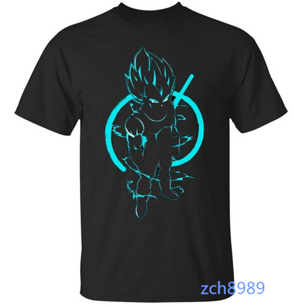 

новые моды мужские / женские супер saiyan вегета бог синий дракон мяч летний стиль смешные унисекс 3d печати повседневная футболка s - - - 5, White;black