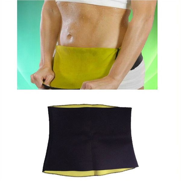 

women weight loss waist cincher neoprene slimming belts tummy trimmer, Black;white