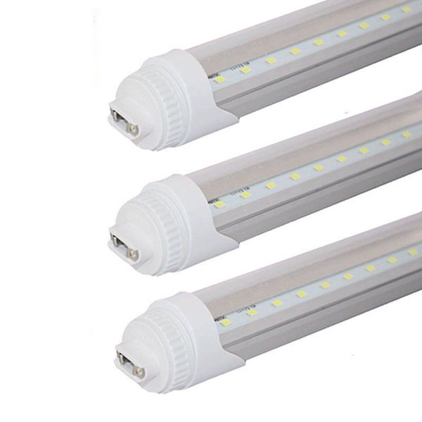 

T8 LED Tube Light 45W SMD2835 8feet Warm Cold Natual White Wholesale LED 8ft Light Single Pin T8 FA8 Fluorescent Lamp AC85-265V