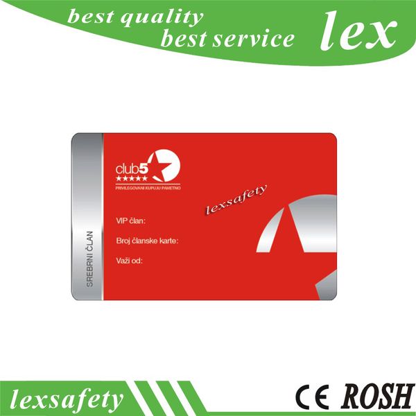

factory price print tk4100 125hz iso11785 rfid cards / plastic pvc id card (500pcs/lot)