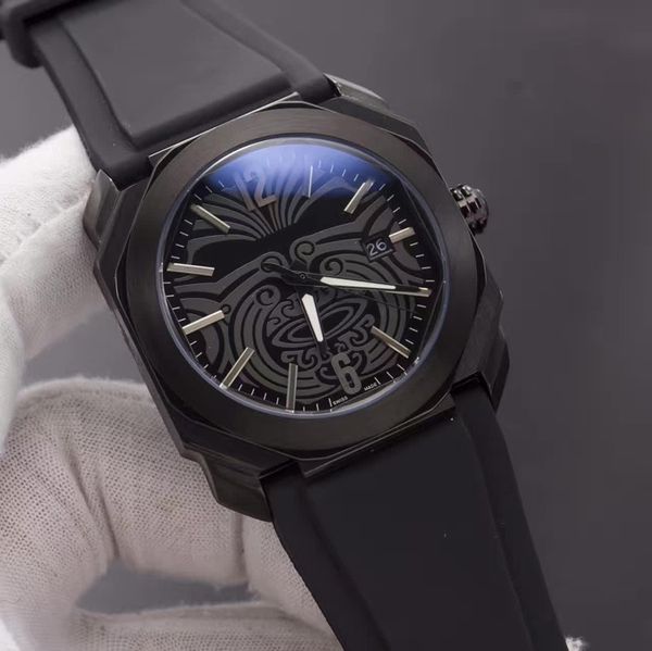 

clock black high gift fashion men luxury design for watch wristwatch quartz all sports watches business men ulamk, Slivery;brown