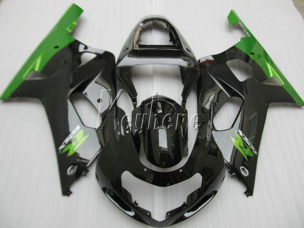 

lower price fairing kit for suzuki gsxr600 01 02 03 green black bodywork fairings set gsxr750 2001 2002 2003 iy16