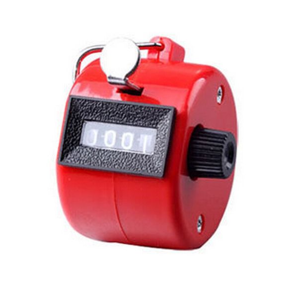 

wholesale- 2017 new 8 colors hand tally click counter with 4 digital number finger display
