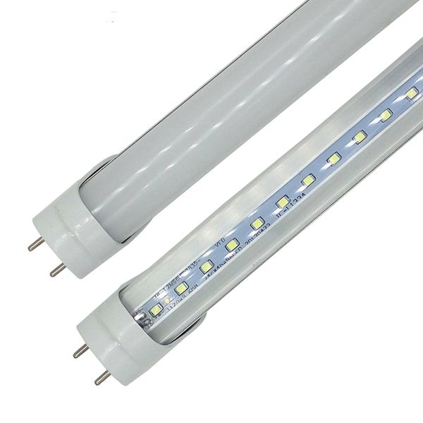 LED T8 Tubo 0,6 m 2 piedi 12W 1100LM SMD 2835 Lampade luminose 2 piedi 600 mm 85-265 V LED LED Fluorescente