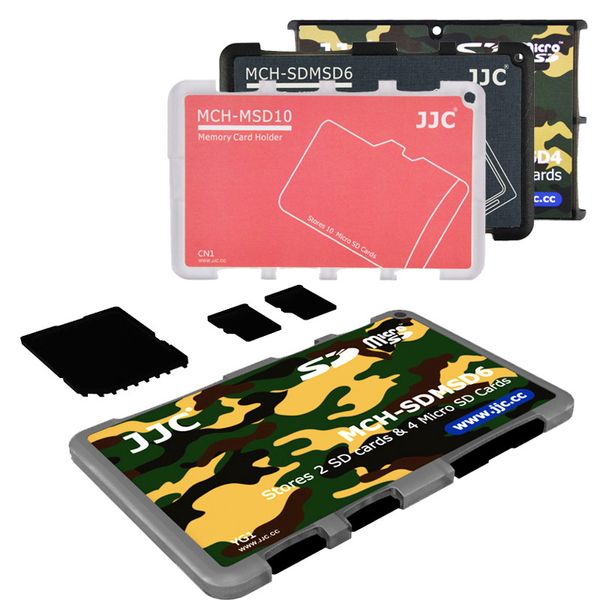 Ultrathin Hafıza Kartı Vaka Tutucu Taşınabilir Saklama Kutusu Kasa Koruyucu SD TF Kart MicroSD Kart Mobil Telefon Kamera Backpacker Süper Ince