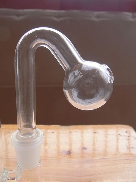Glass Bong Glass bubbler Wasserleitungsanschluss Glaspfeifen Rauchen Pfeifen Kleine Pfeifenverbindung 14.4MM G29