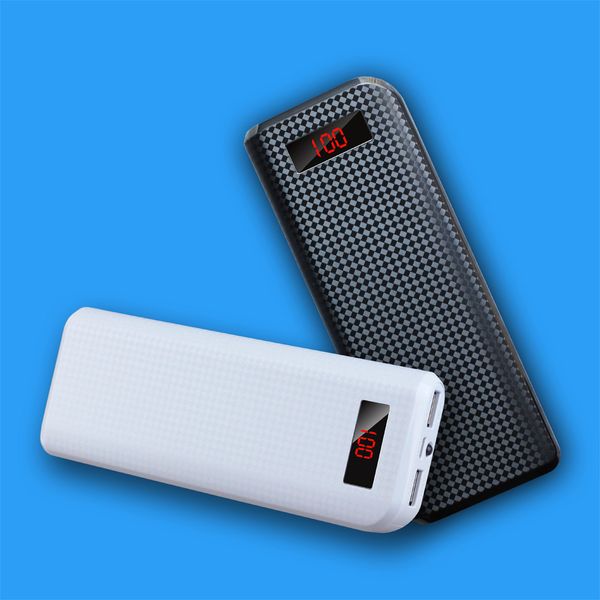 

KONCOO K15 Real 15000mAh Power Bank Portable Charger with LED display Dual usb Output External Battery for Smart phone Tablet