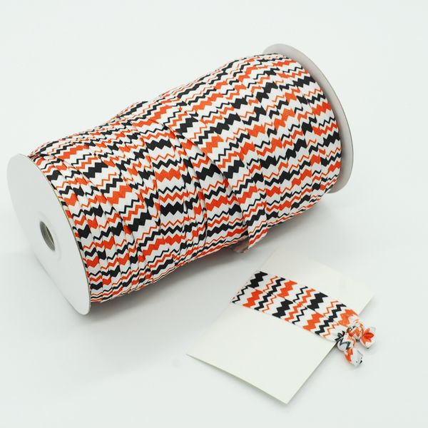 

Chevron print ela tic for hair tie diy craft upplie yoga hair tie ingredient handmade hairtie ponytail holder fa hion knob hairtie