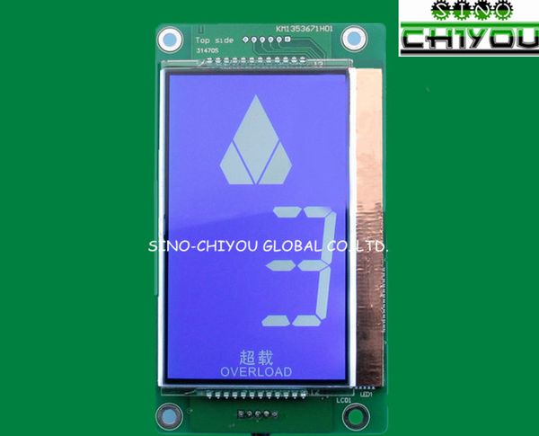 KONE asansör modeli: COP LOP için KM1353670G01 // 4.3 inç LCD ekran PCB kurulu /