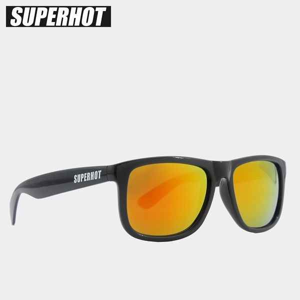 

wholesale- super- fashion square brand sunglasses men women sun glasses justin sp4165, White;black