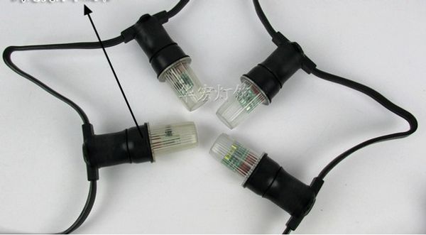 

10pcs супер яркий водонепроницаемый шатер барные e27 светодиодные стробоскопического лампочки двери ночного клуба ктв свет свет контурные ог