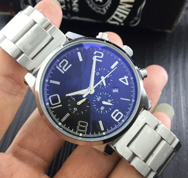 

New men automatic mechanical watch military multifunctional port brand men watche full teel watch luxury brand watche port military