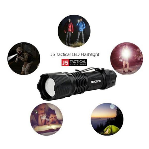 

j5 tactical v1-pro 300 lumen ultra bright flashlight sell ing