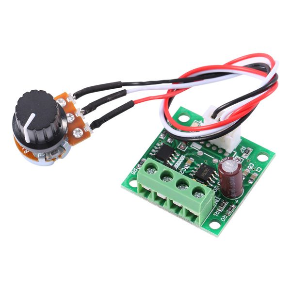 Freeshipping 10 pçs / lote Mini PWM Controlador de Velocidade Do Motor de Baixa Tensão DC 1.8 V a 15 V 2A Módulo de Controle Regulador