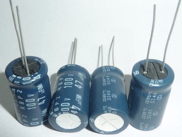 

wholesale- 20pcs 47uf 100v japan elna r2b series 12.5x20mm 100v47uf rbp2 bipolar audio capacitor