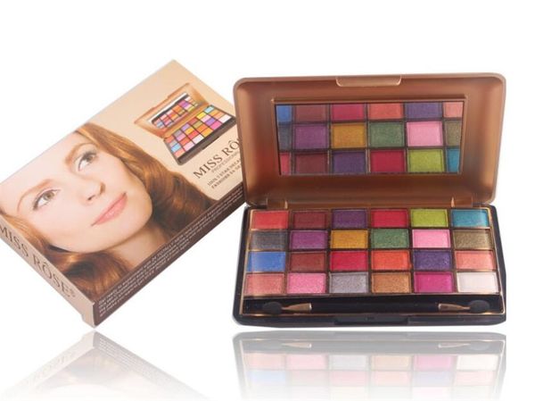

2017 miss rose 24 colors shimmer matte eyeshadow palette professional eye shadow makeup palette natural eye cosmetic