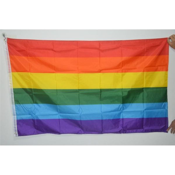 Grosshandel Partei Flaggen Fahnen Regenbogen Polyester Lesbische
