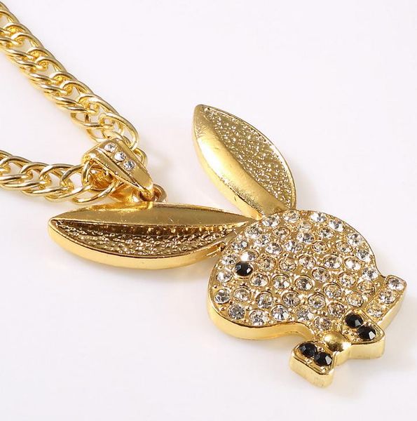 

Europe and the United States new fashion wild rabbit necklace pendant necklace