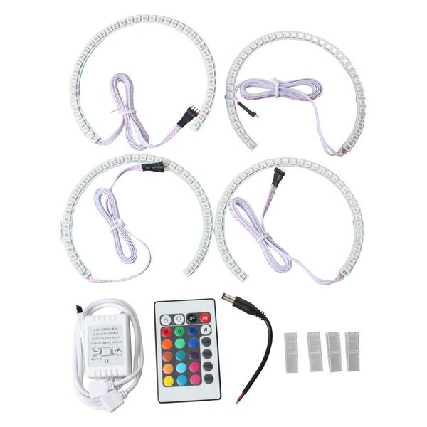 

rgb multi-color led angel eye kit for bmw e38/39/46 3 5 7 series xenon headlight