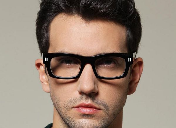 

myopia frame quality color circular frame glasses-fashion black high men and women glasses eyeglasses vintage full gkaid, White;black