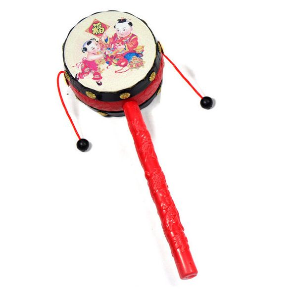 

Wholesale children's toys,Good quality auspicious wave drum,Baby Rattle