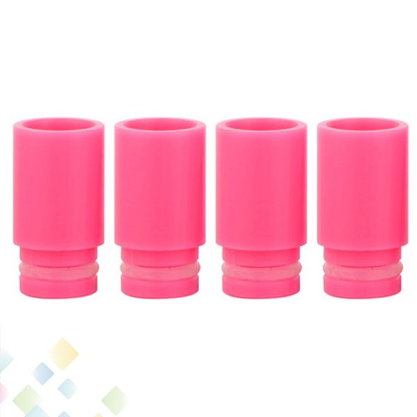 

510 Pink Drip Tips Epoxy Drip Tips Mouthpiece Electronic Cigarette Fit KBOX Nano Atomizers Resin Drip Tips POM DHL Free
