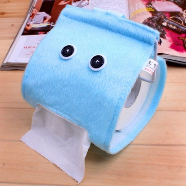 

wholesale- 1 pcs novelty hanging tissue holder wall-mounted cloth toilet paper container box boite de mouchoir