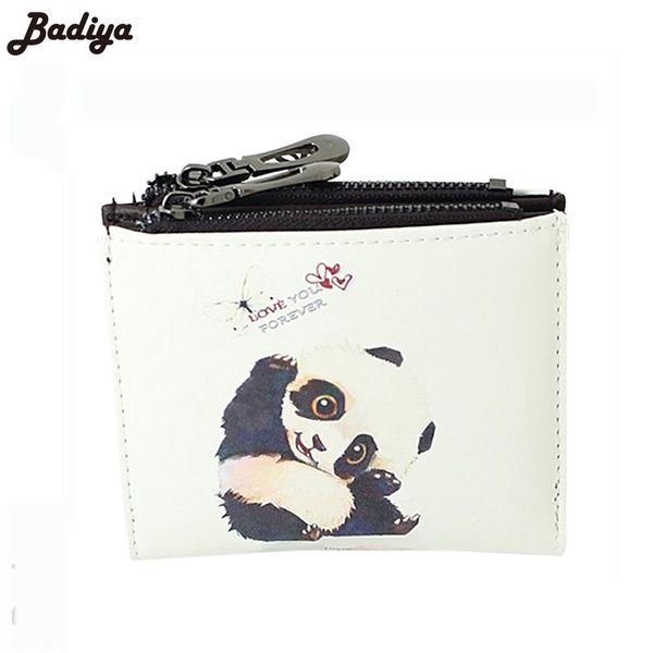 

2017 new design short wallet with cartoon pattern girl ladies clutch wallet mini purse wallet handbag multifunction lady, Red;black