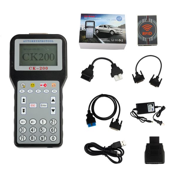 

price v40.09 ck-200 original ck200 auto key programmer no tokens limitation generation updated version of ck-100