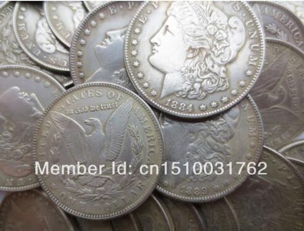 

United States high quality Silver Morgan Dollar 50PCS(Any Dates) Copy Coins Free shipping Retail or wholesale