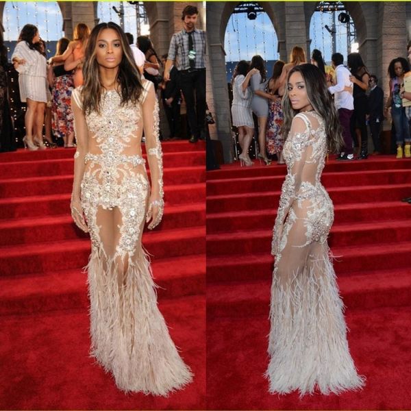 

пляжное свадебное платье с бисером и кружевными аппликациями сексуальная иллюзия лиф свадебные платья русалка сплит свадебные платья, White