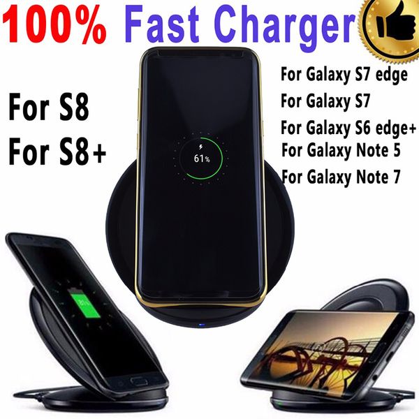 

fast charge wireless charger stand for samsung galaxy s8 s8 plus s7 s7 edge s6 s6 edge