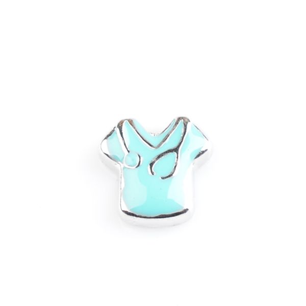 

wholesale-nursing scrubs floating charms, living locket charm fit floating charm lockets, fc4097, Golden;silver