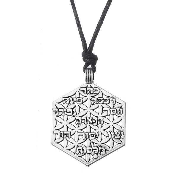 Acheter Myth Love Knot Fleur De Vie Style égyptien Symbole De Paix Et De Liberté Collier Simple Livraison Gratuite De 743 Du Comejewelry