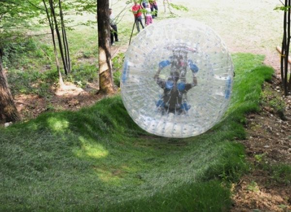 Nova zelândia Zorb bola bola inflável Zorbing brinquedos human hamster bola 3 M ou 2.5 M PVC ou TPU para a neve do inverno Navio Livre