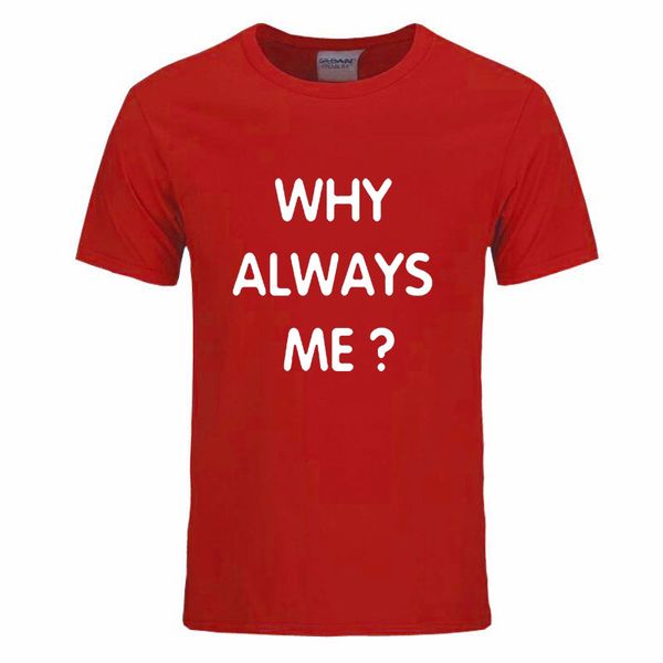 

Марио Балотелли футболки Why Always Me Летняя мода печать футболка Мужская футболка Хл