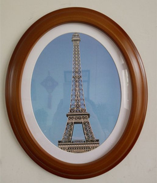 

1 шт классическая овальная фоторамка настенное украшение эллипс фоторамка белый коричневый черный настенные рамки свадебный подарок