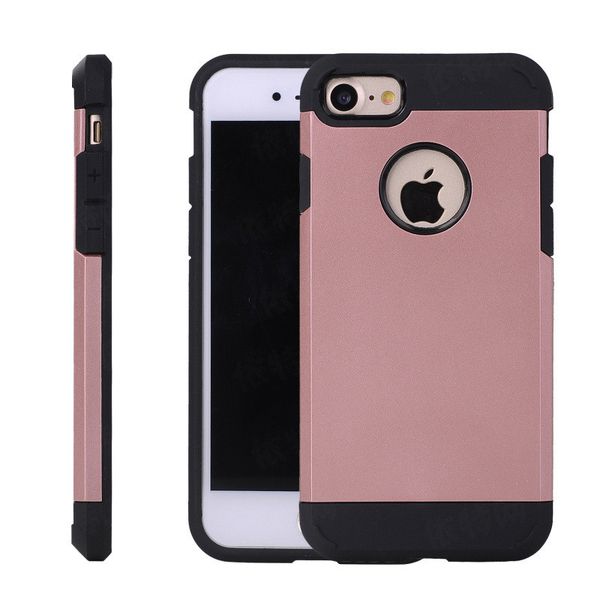 

2 in 1 armor case for iphone x dual layered anti-shock cases shockproof back cover for iphone 5 6 7 8 plus x xs max samsung s8 plus s7 edge