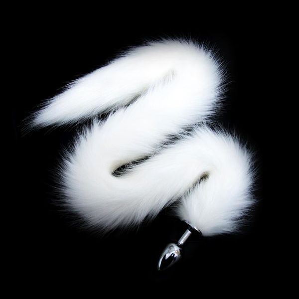 Bdsm Long Fox Tail Anal Plug In Adult Games For Couples Metal Anus Pleasure  Bead Butt Plug Fetish Porno Sex Products Flirt Toys For Women Sexy Plug ...