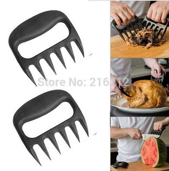 

grizzly claws meat handler fork tongs pull shred pork bbq barbecue tool
