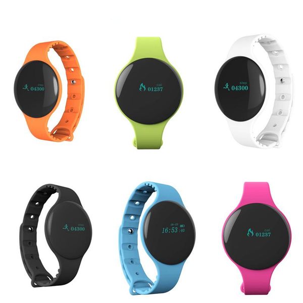 

10 pc mini mart bracelet h8 2 mart watch mart wri t martband bluetooth 4 0 leep tracker m call reminder wri tband updated