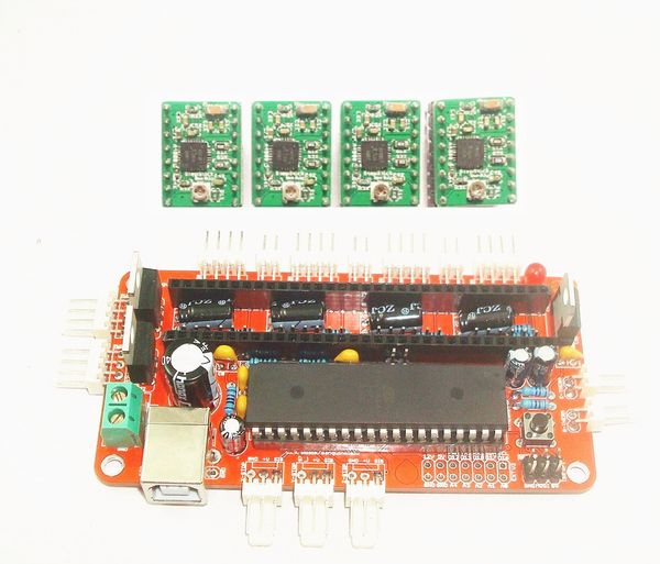2019 Ikeyes T8 Arduino Diy 3d Printer Kit Reprap Sanguinololu Ver1 3a Board With Atmega644p And A4988 Drivers From Dfhr403 35 18 Dhgate Com