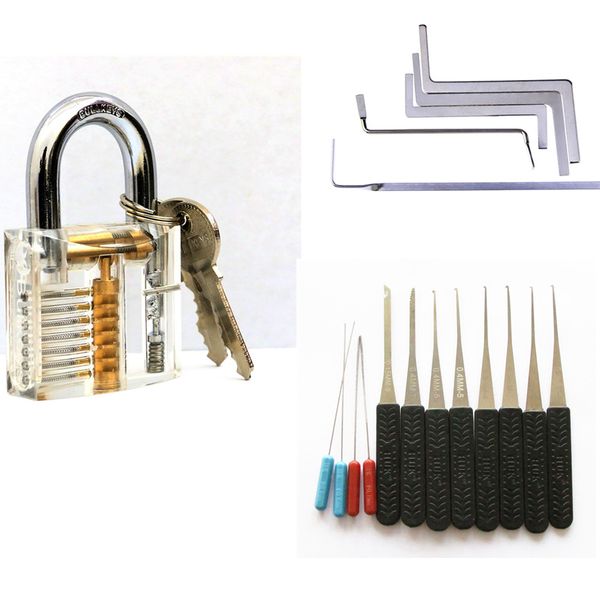 20pcs Extractor Tools and 4 Pcs Lock Wrench Tension Tools