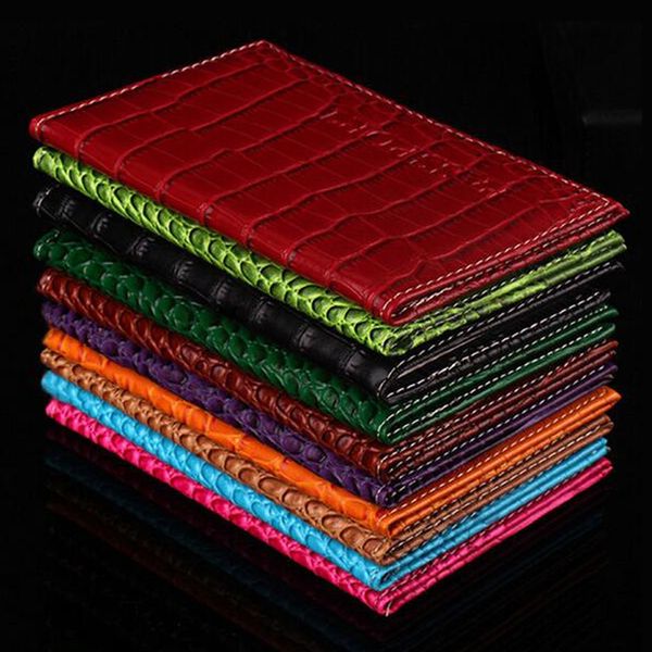 

Искусственная кожа PU женщин мужская обложка для паспорта чехол держатель - пара м