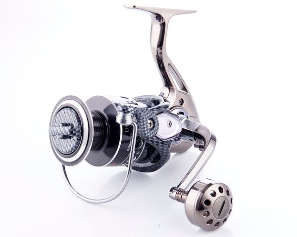 

12+1bb spinning fishing reel saltwater de2000-7000 series full metal body smooth china fishing wheel gear ratio 5.2:1