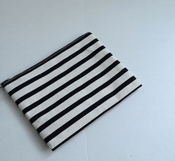 

Free shipping promotional cosmetic custom small blank canvas zipper bag/makeup bag with DHL free shipping