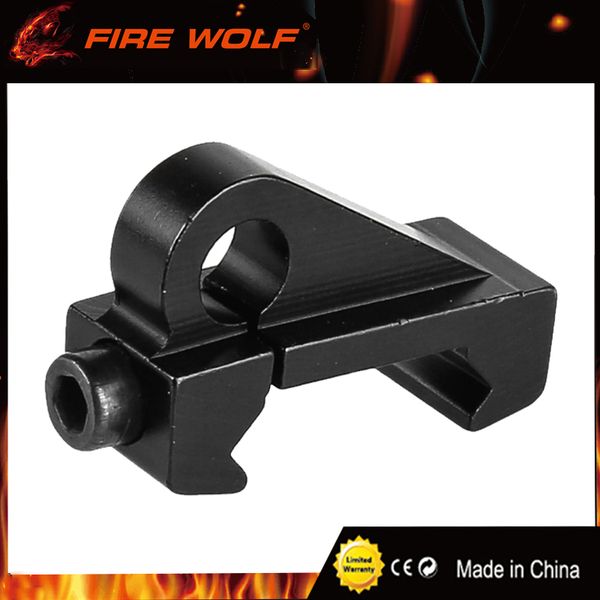 

FIRE WOLF New Mini Tactical Rifle Aluminum Sling Swivel Attachment Mount 20mm Picatinny Rail For Hunting
