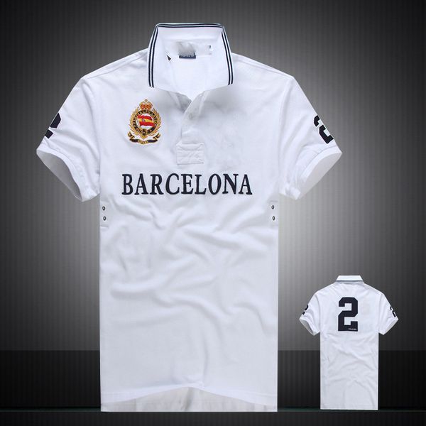 

wholesale designer polo shirts us size 2019 new brand fashion designer t-shirt dropshipping team plus size, White;black